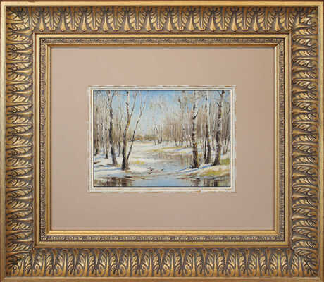 Малышев Василий Григорьевич. Пейзаж 